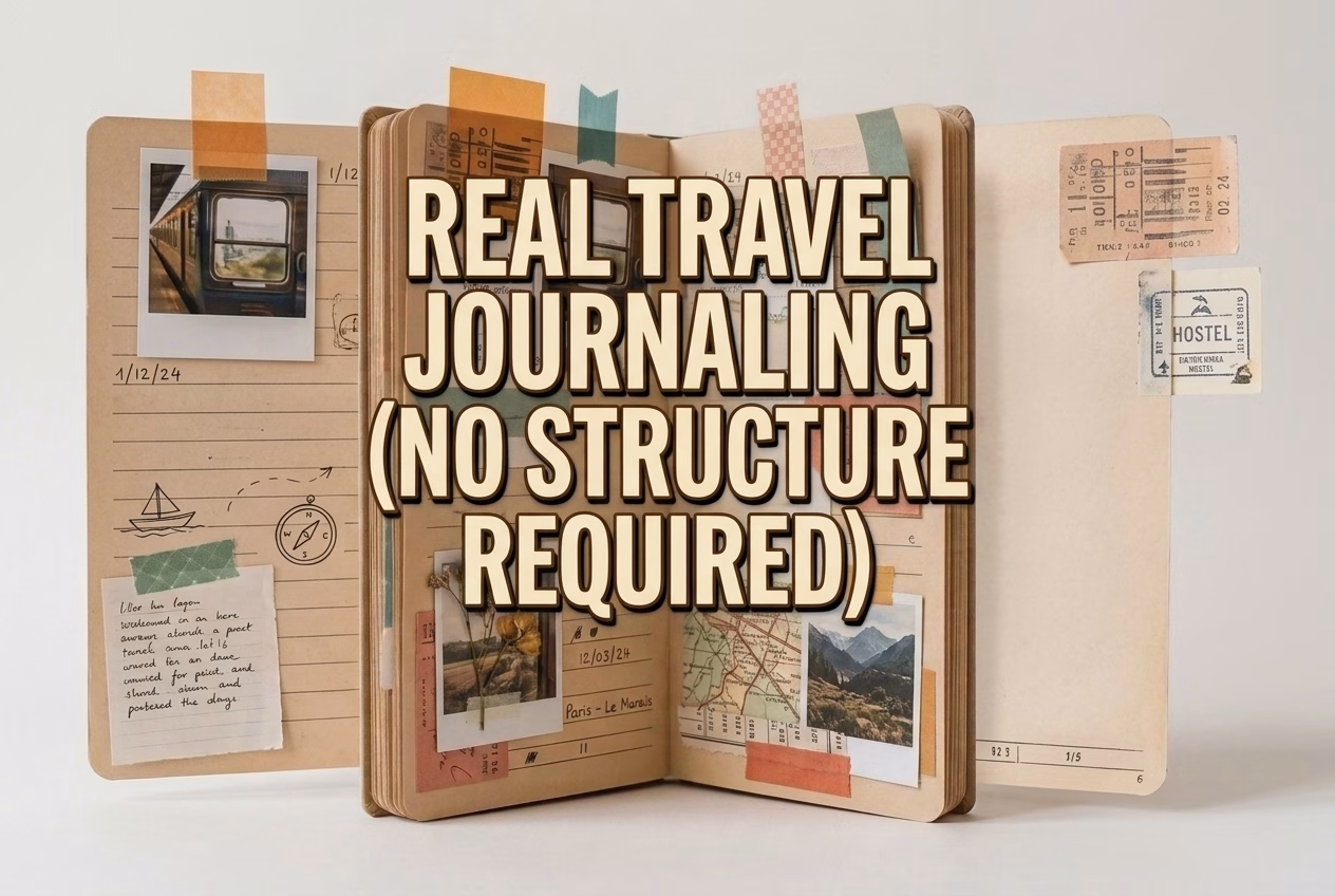 Travel Journaling for People Who Forget to Travel Journal
