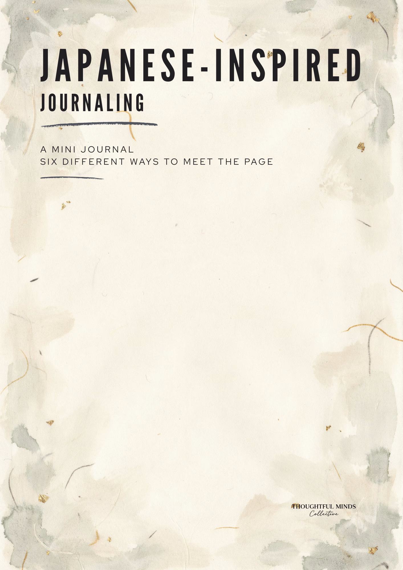 Japanese-Inspired Journaling: A Mini Guided Journal - Image 3